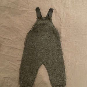 Zara knit overalls / Size 12-18 months